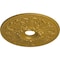 Ekena Millwork Ashley Ceiling Medallion (Fits Canopies up to 4 3/4"), 23 7/8"OD x 4"ID x 2 1/8"P, Pharaohs Gold CM23ASPGS - alternate 2